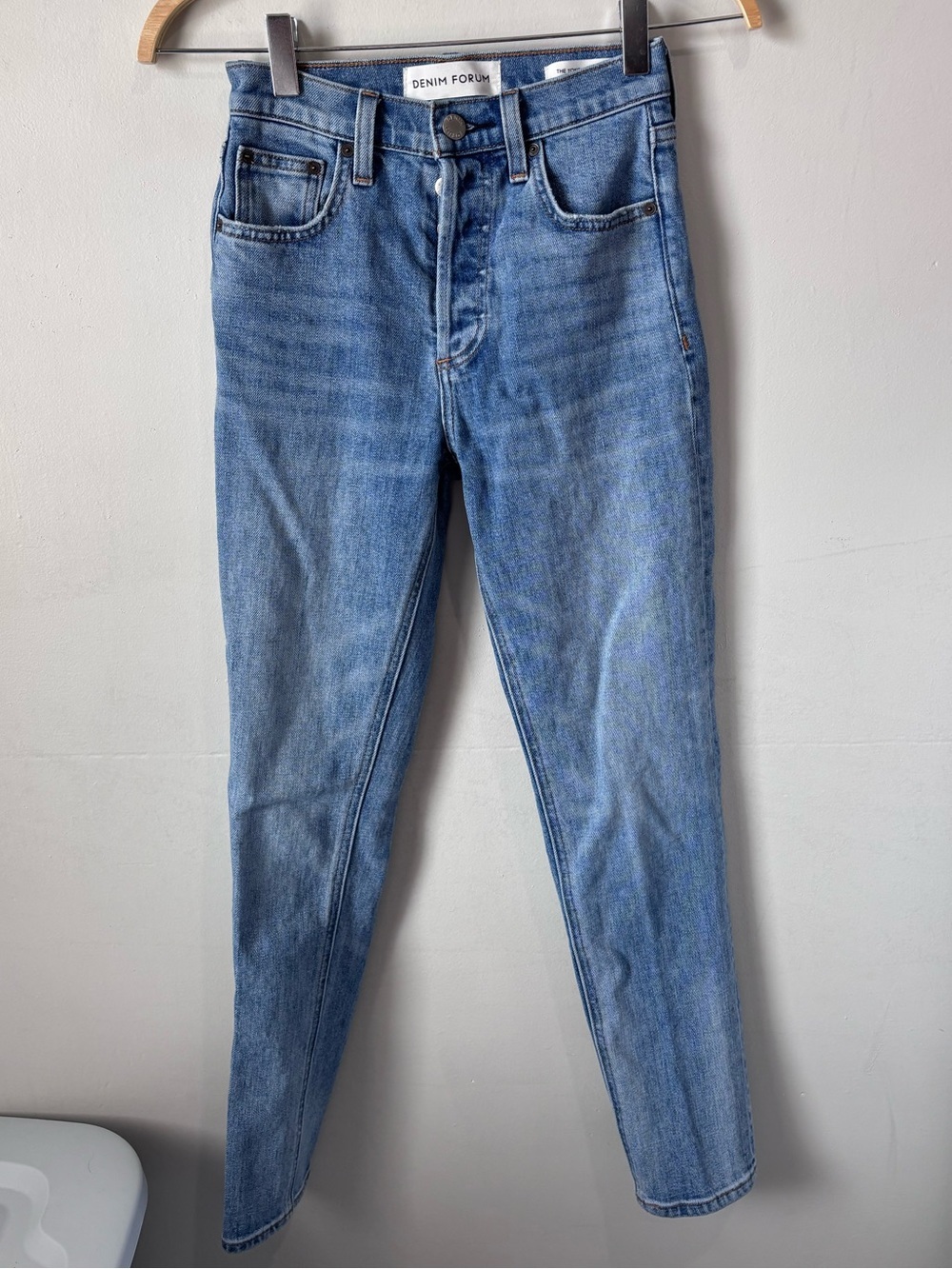 Denim Forum The Yoko High-Rise Slim Jeans | Size 28 Long